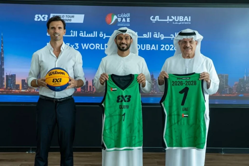 دبي تستضيف الجولة العالمية للسلة 3×3 نوفمبر المقبل