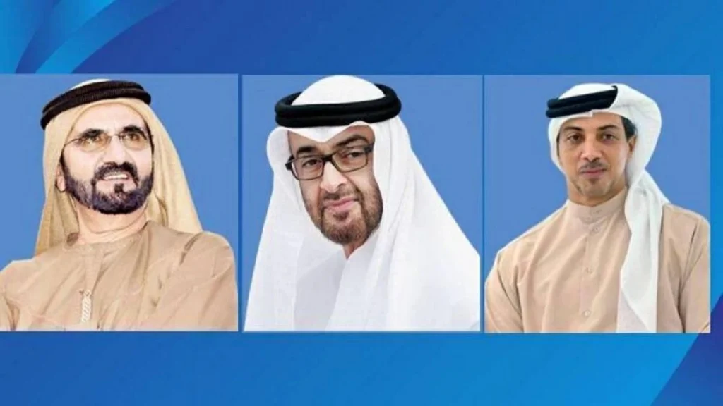 رئيس الدولة ونائباه يهنئون رئيس سنغافورة باليوم الوطني